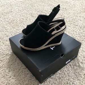 New in box-torrid suede wedge